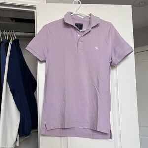 Abercrombie & Fitch Men’s Light Lavender Polo